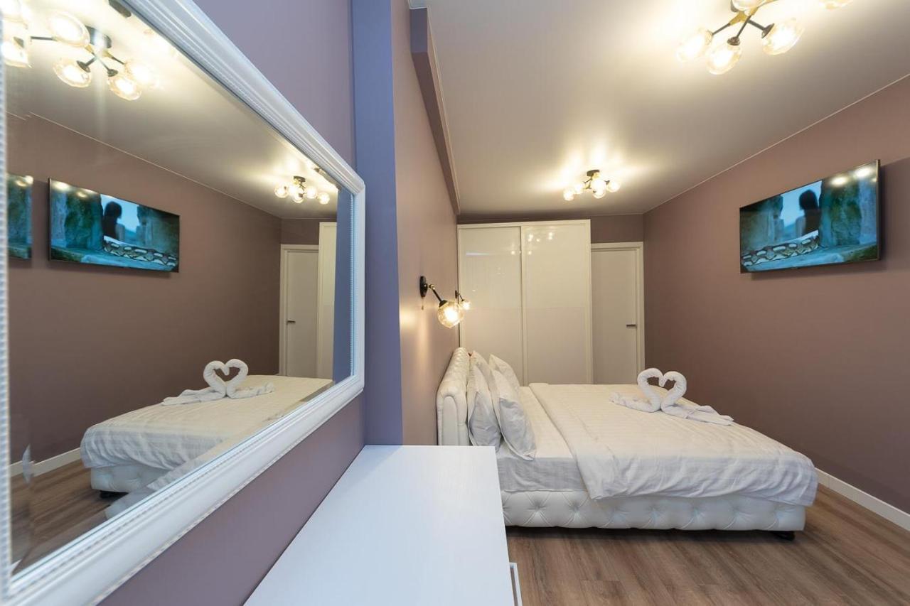 New Modern Apartments. Metro Minskaya Kijów Zewnętrze zdjęcie